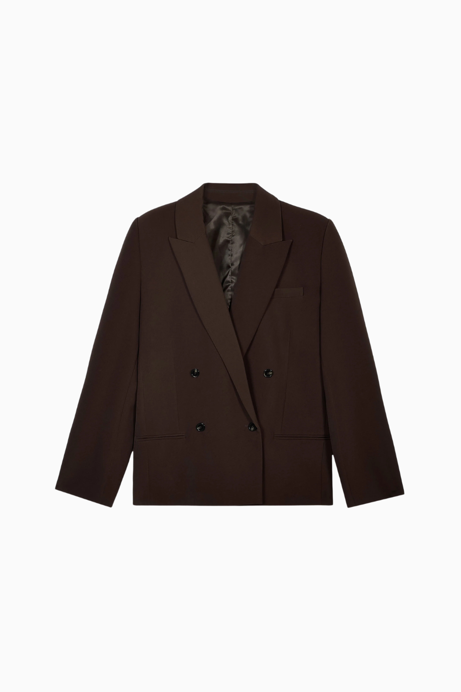 Dropped Waist Double Breasted Blaze Oversize Kadın Ceket