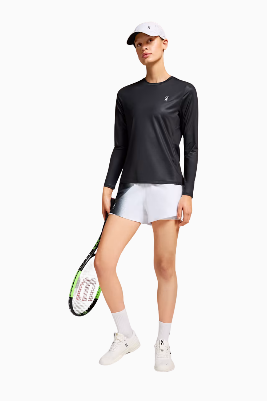 Court Long-T Lumos Uzun Kollu Kadın Tenis Tişörtü