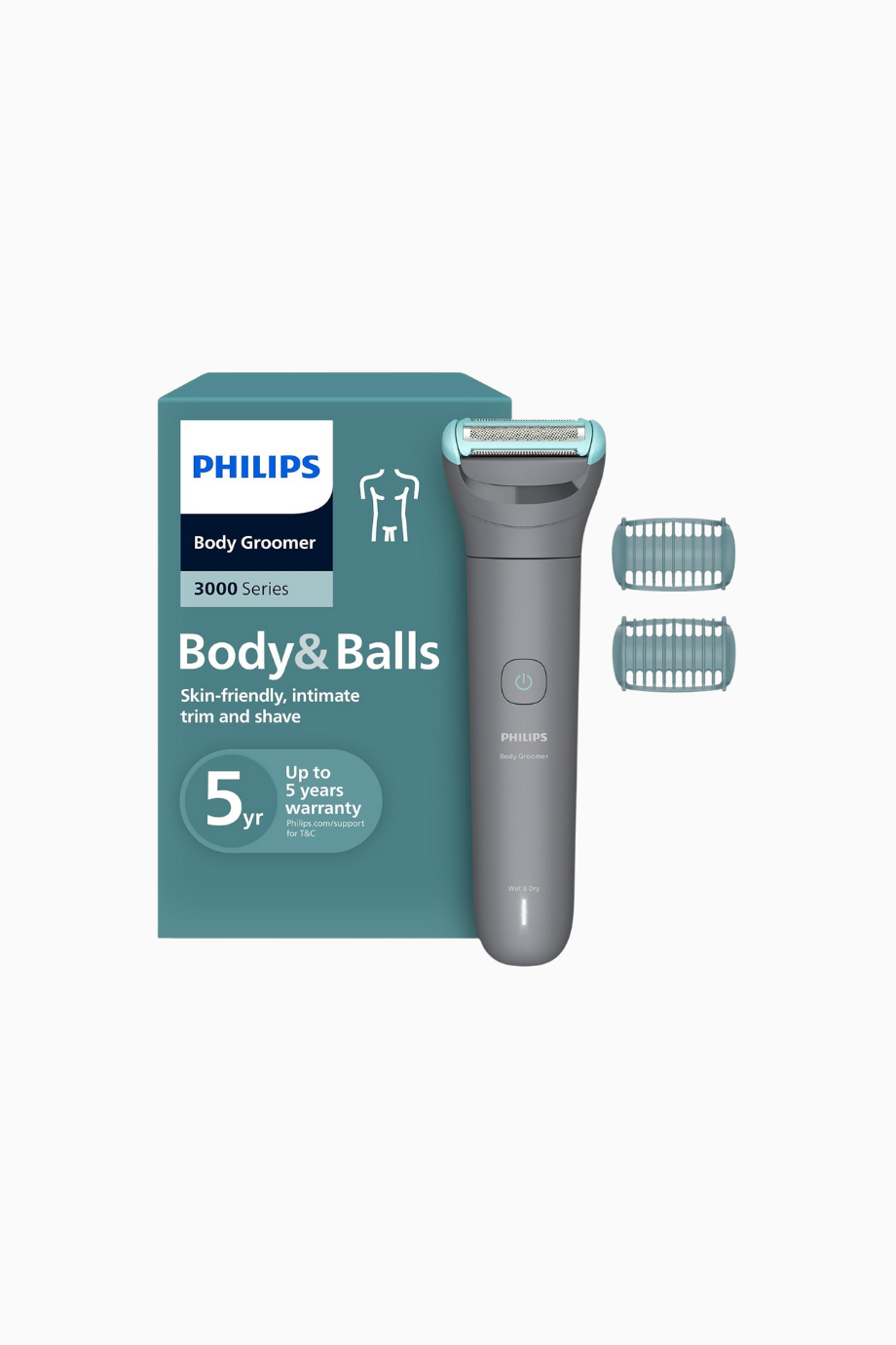 Bodygroom 3000 Erkek Vücut Tıraş Makinesi Su Geçirmez-80 DK