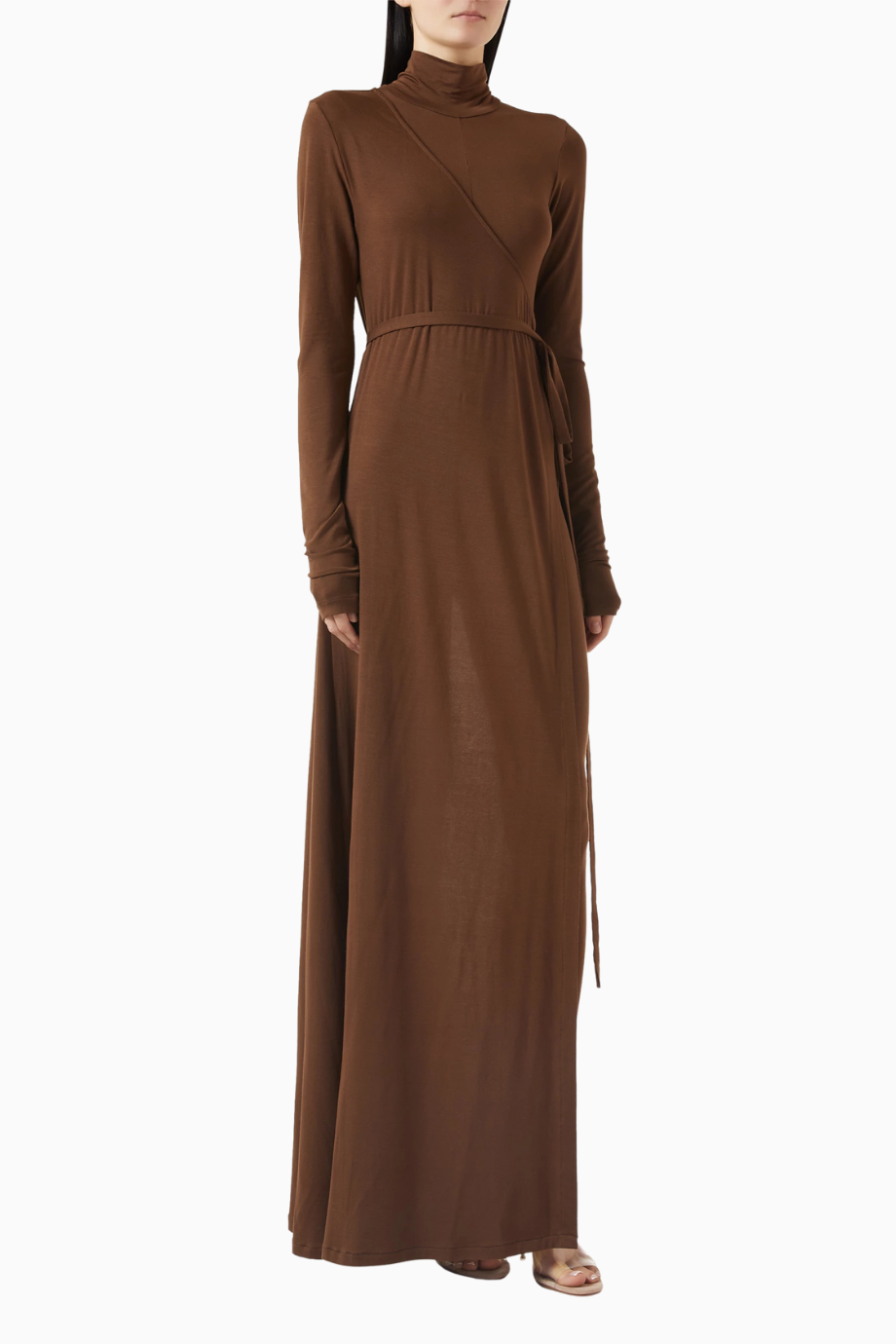 Samira Catsuit, Turtleneck, Tek Omuz ve Streç Vücuda Oturan Lüks Tasarım