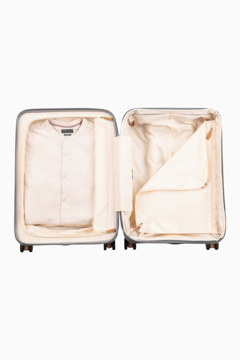 Capri Argento Trolley 55 cm USB Girişli Kompakt ve Şık Kabin Boy Valiz