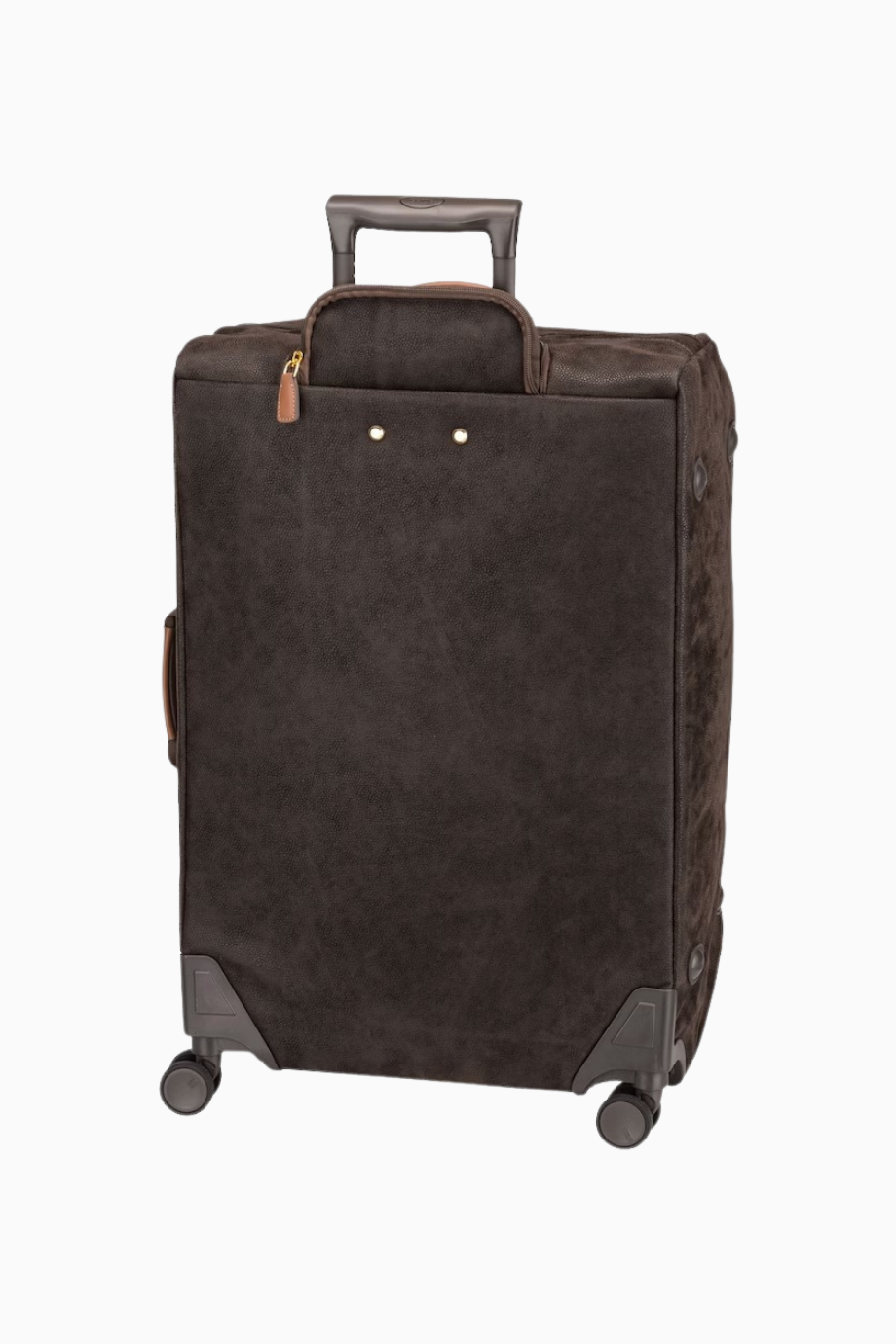 Life Trolley 71 cm Oliva Deri Detaylı, Wildleder Görünümlü Yumuşak Kabuklu Valiz