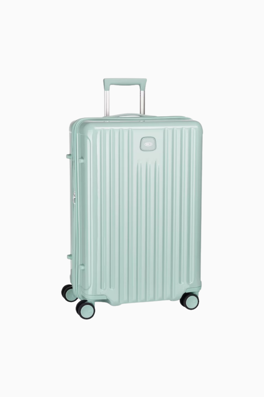 Positano M 69 cm Celeste Genişletilebilir Hacimli, Deri Detaylı Premium Valiz