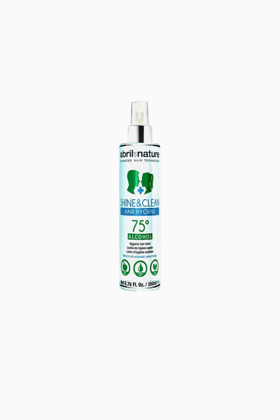 Shine&Clean Saç Hijyen Spreyi 75° Alkol İçerikli 200 ml