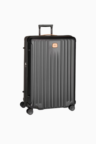 Capri 78 cm Deri Detaylı Lüks Trolley Valiz Geniş Hacimli ve Şık Seyahat Deneyimi