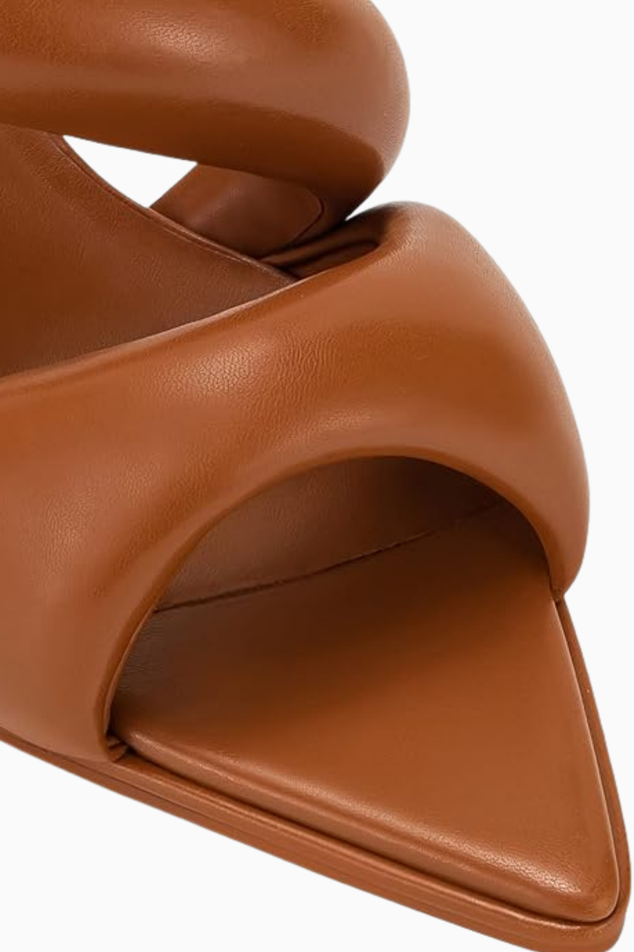 Sara Vegan Deri Kadın Mules