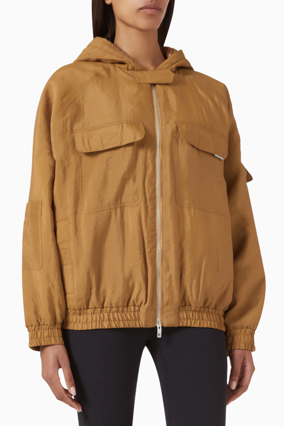 Crash Jacket, Lüks Viskon Oversized Ceket, Modern ve Fonksiyonel Tasarım