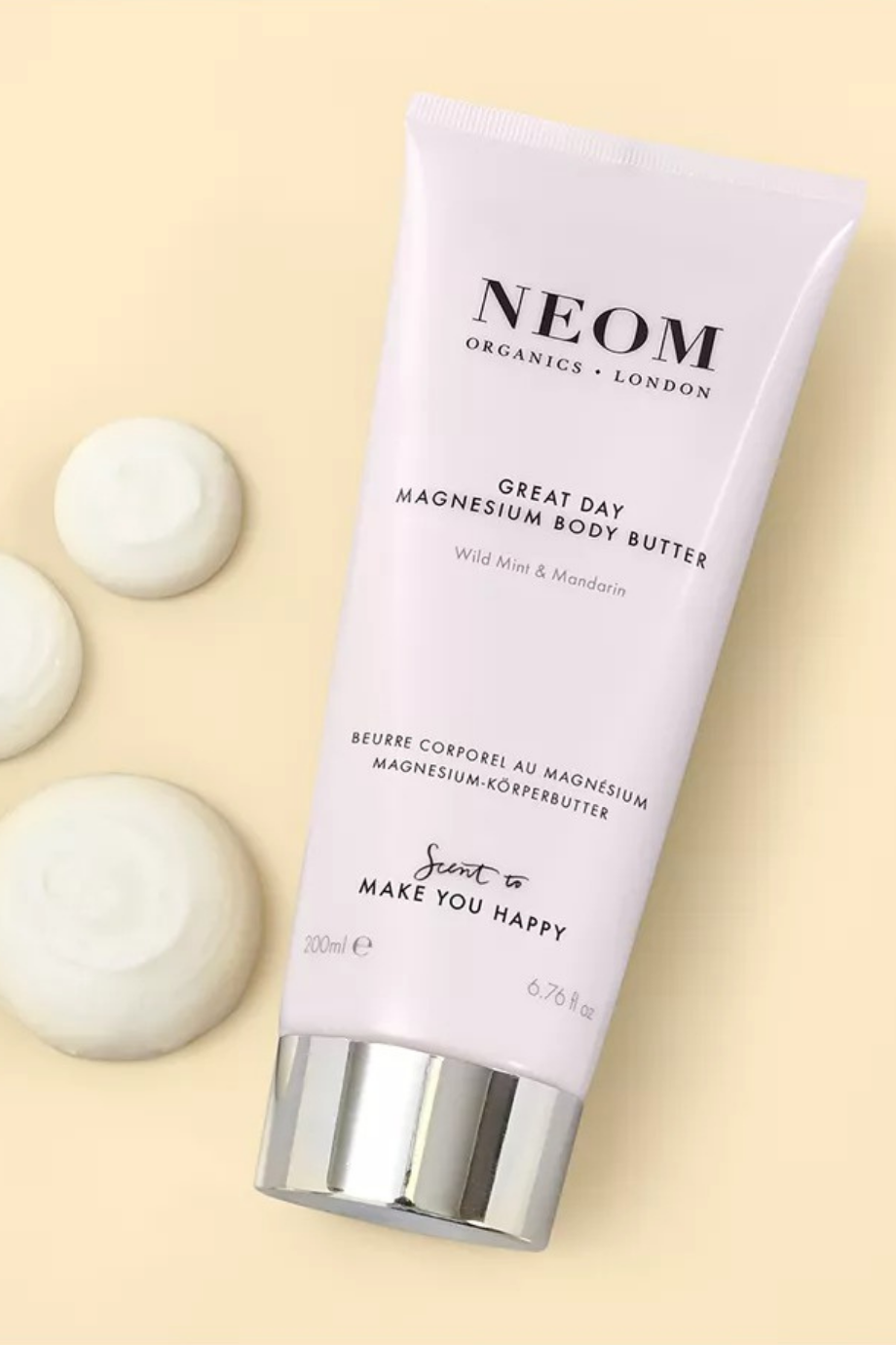 Great Day Magnesium Body Butter 200ml Magnezyum İçerikli Canlandırıcı ve Besleyici Vücut Bakım Kremi