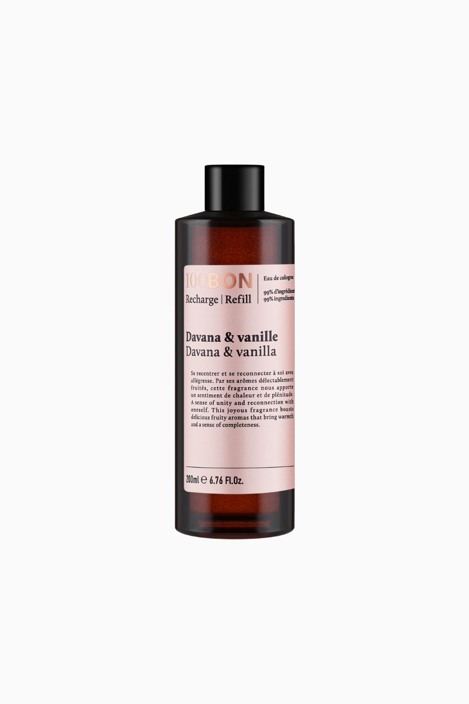 Davana-Vanille Bourbon Unisex Kolonya Refill 200 ml