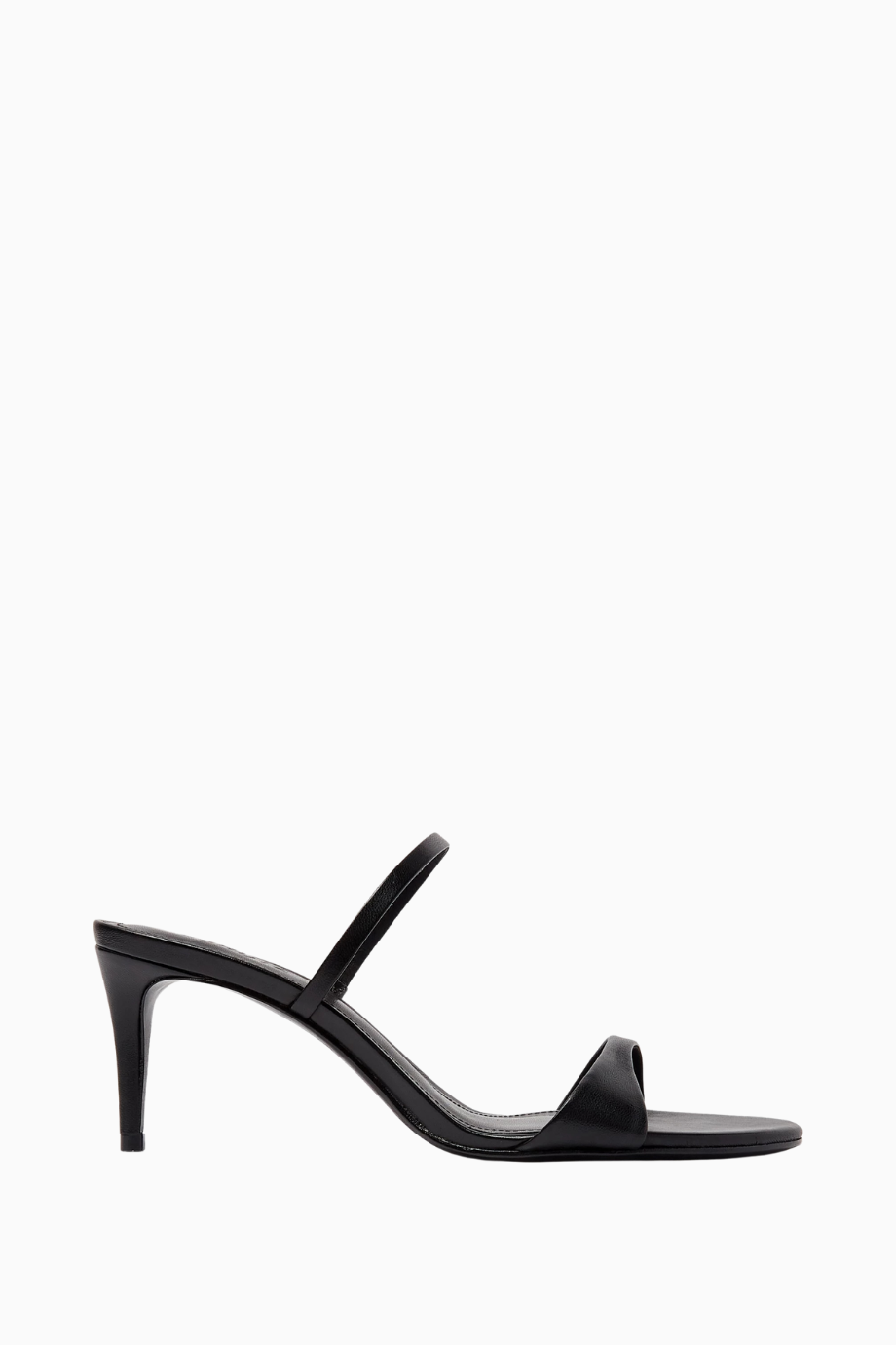 Strappy 75 Deri Zarif ve Minimal İnce Bantlı, 75mm Topuklu Sandalet