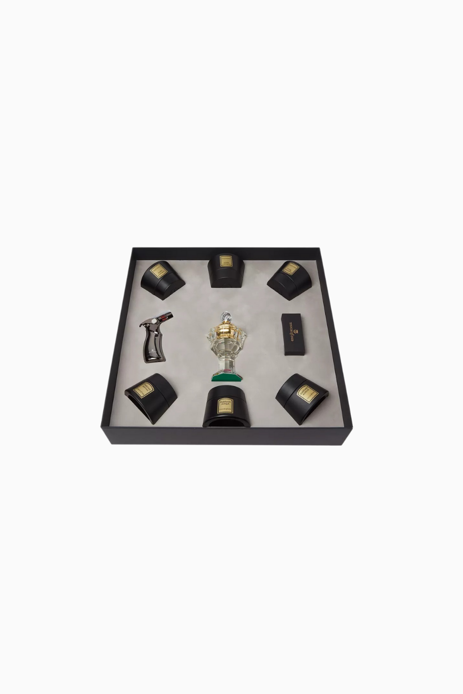 Bukhoor-Dukhoon Hediye Seti, 6 Parçalı Lüks Tütsü ve Dukhoon Seti