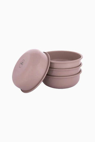 Rolled Enamelware 4’lü Emaye Kamp Kasesi