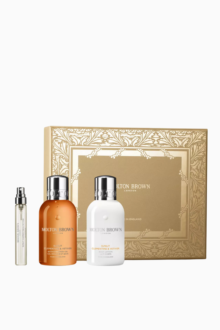 Sunlit Clementine-Vetiver Lüks Seyahat Hediye Seti