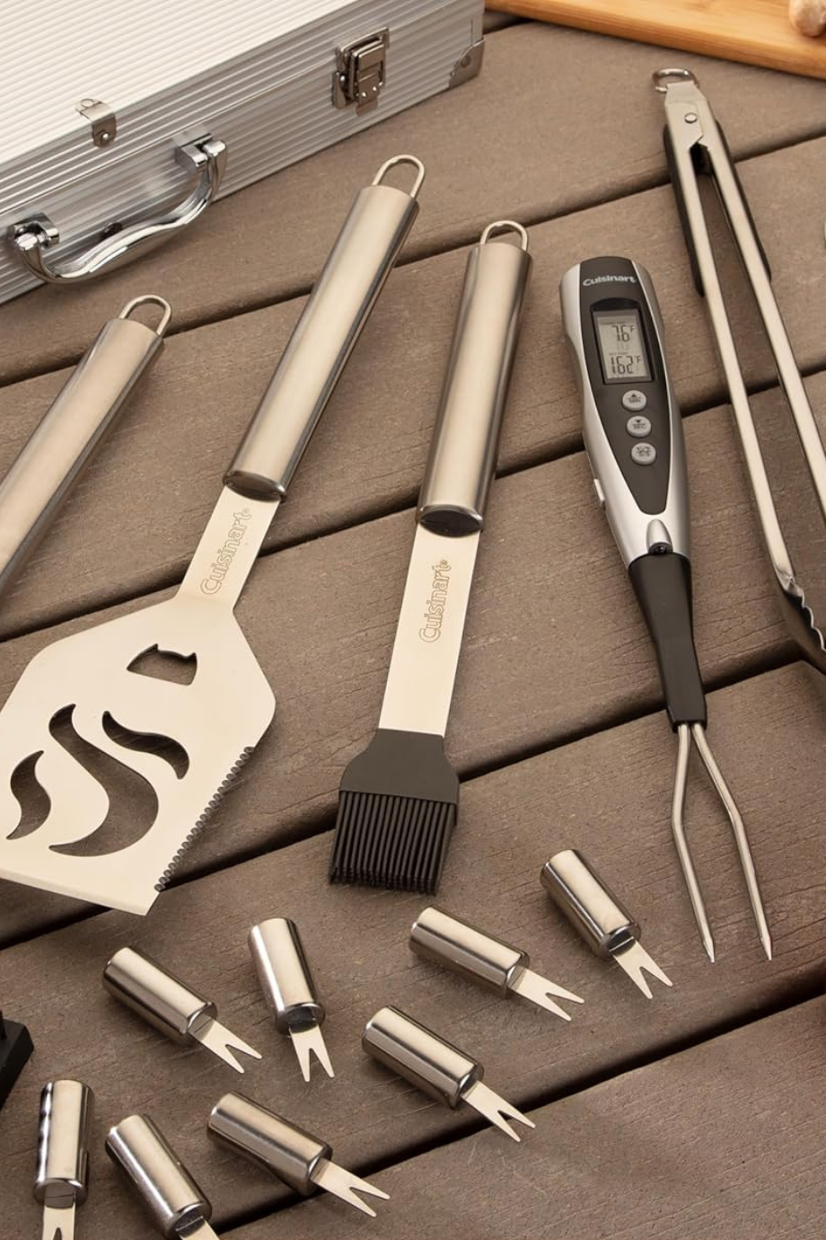 CGS-5020 20 Parça Paslanmaz Çelik Deluxe Mangal Seti