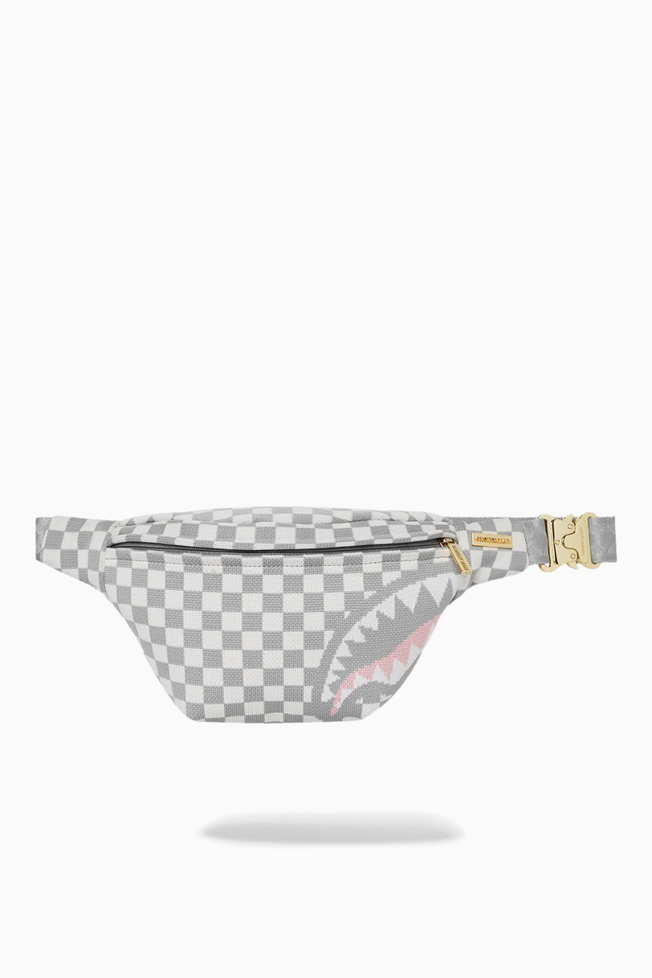 Knit Sharks in Paris Cream Savvy Crossbody, Lüks Unisex Çapraz Çanta, Sınırlı Sayıda