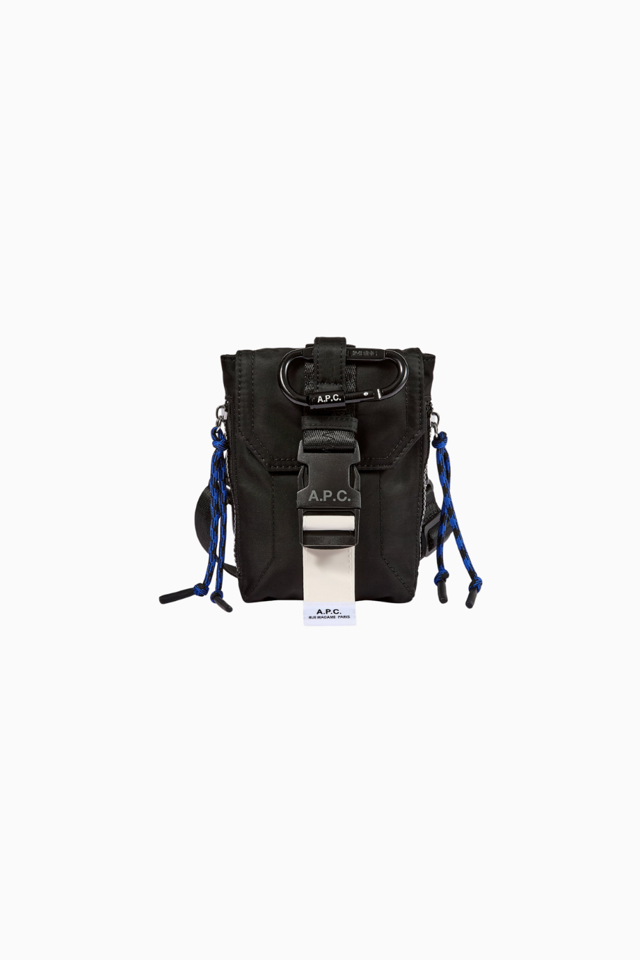 Trek Crossbody Pouch Siyah Ayarlanabilir Unisex Omuz Çantası