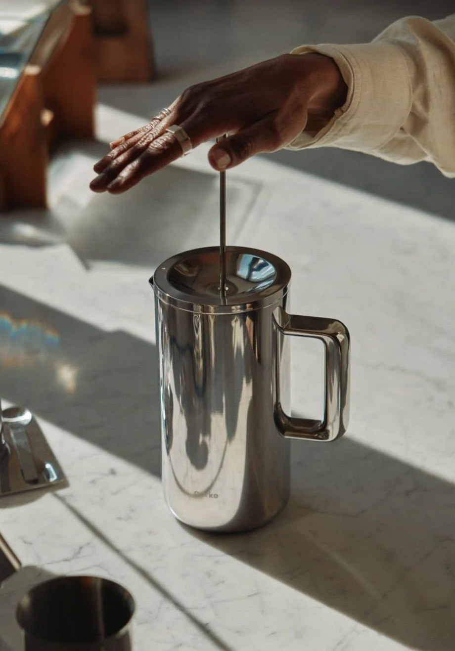 Vakum Yalıtımlı French Press, Paslanmaz Çelik