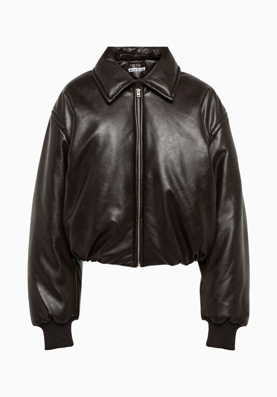 Dolgulu Kaplamalı Jarse Kadın Bomber Ceket