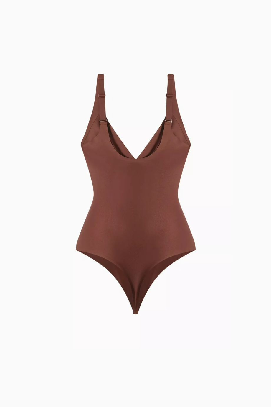 Body Plunge Thong Bodysuit, Derin Yaka, Tanga Kesim, Şık ve Cesur Silüet