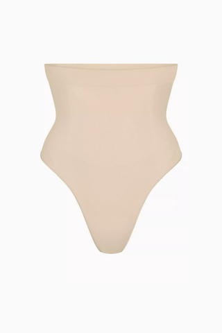Seamless Sculpt High-waist Thong, Dikişsiz Yüksek Bel Külot