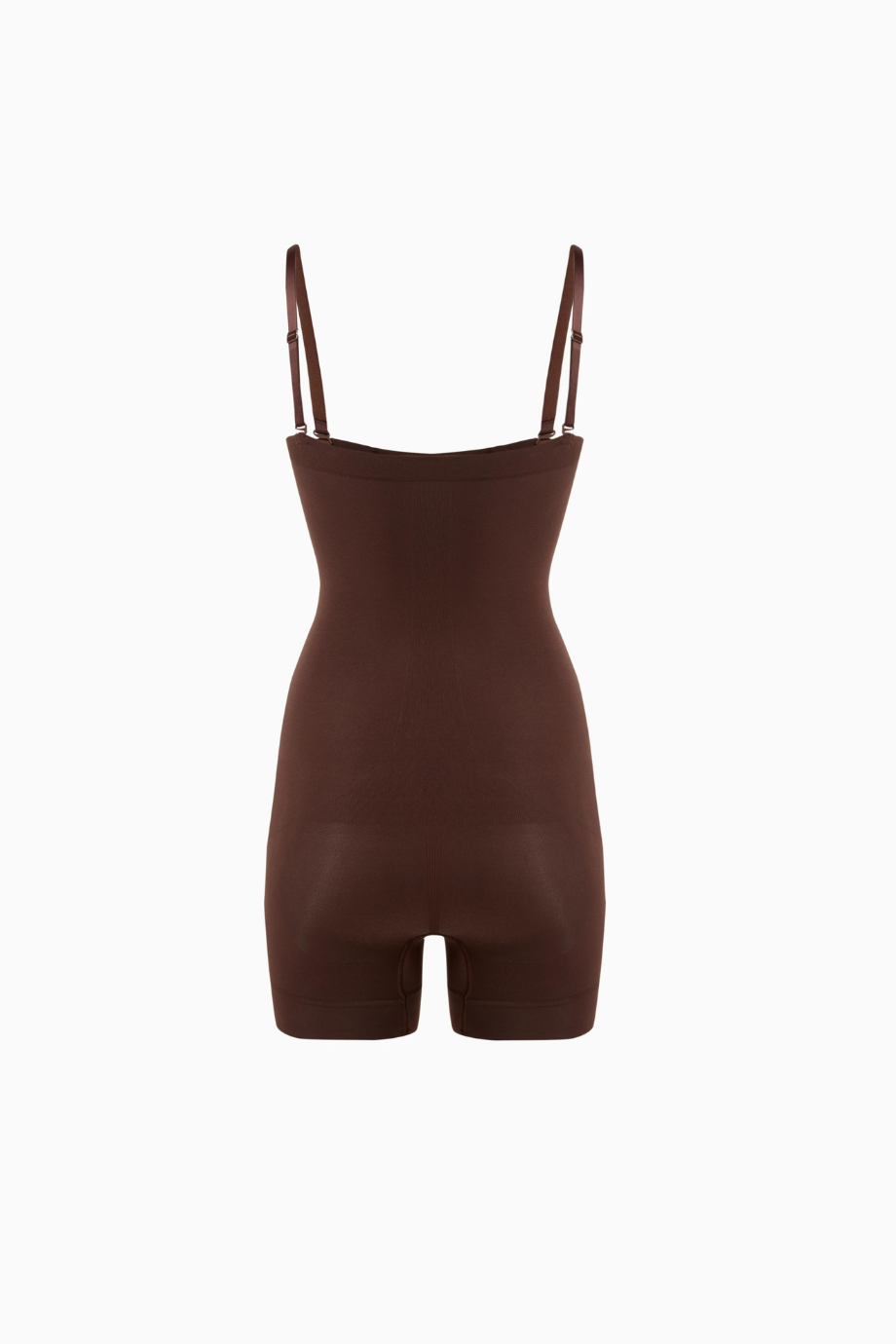 Seamless Sculpt Strapless Mid-Thigh Bodysuit, Askısız Şekillendirici Tulum