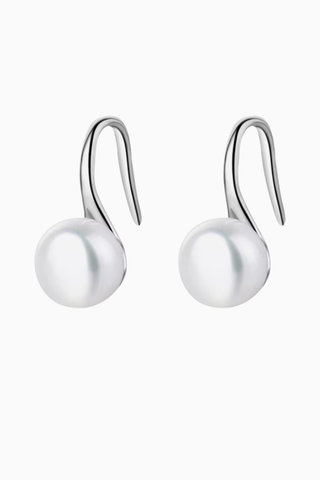 MINORI Küpeler, 925 Ayar Gümüş, Tatlı Su İncili Klasik ve Zarif Tasarım