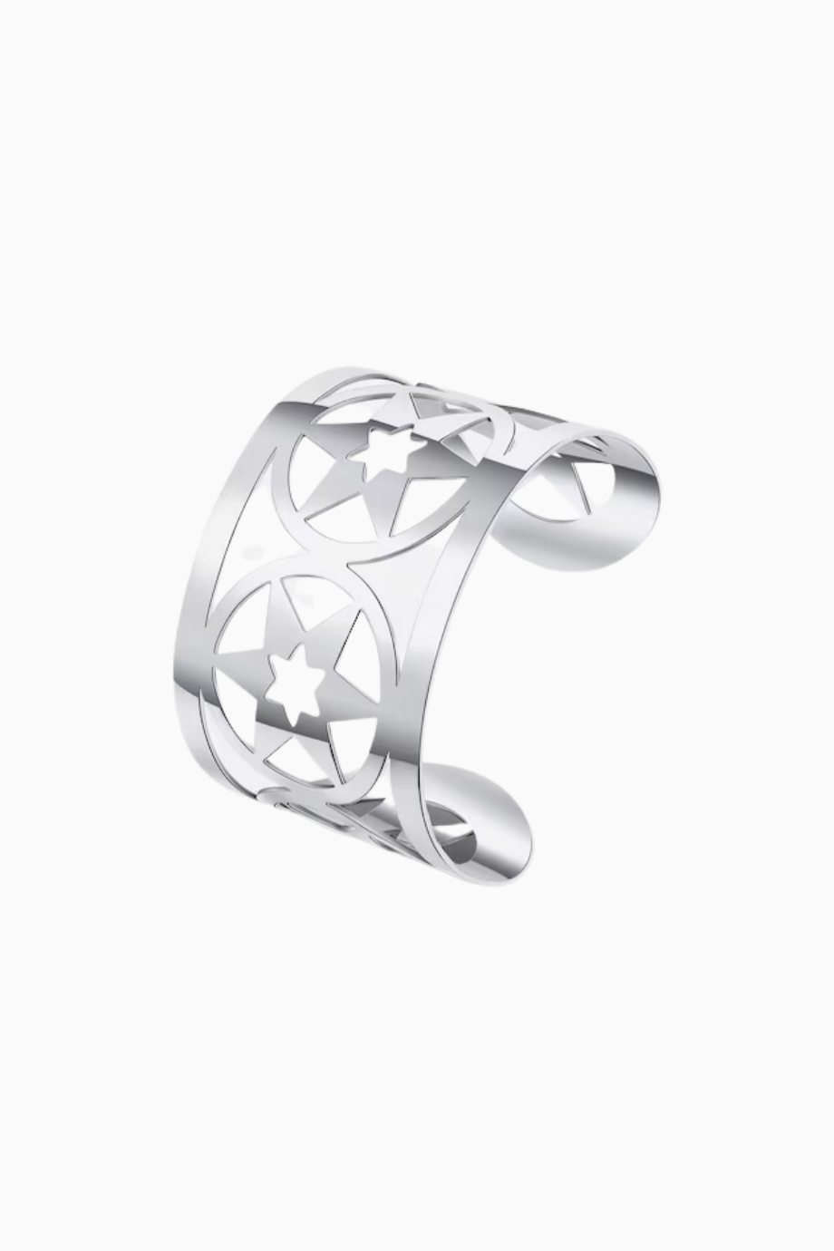 ACELIA Bileziği, Paslanmaz Çelik, Yıldız Tasarımlı Modern ve Zarif Aksesuar