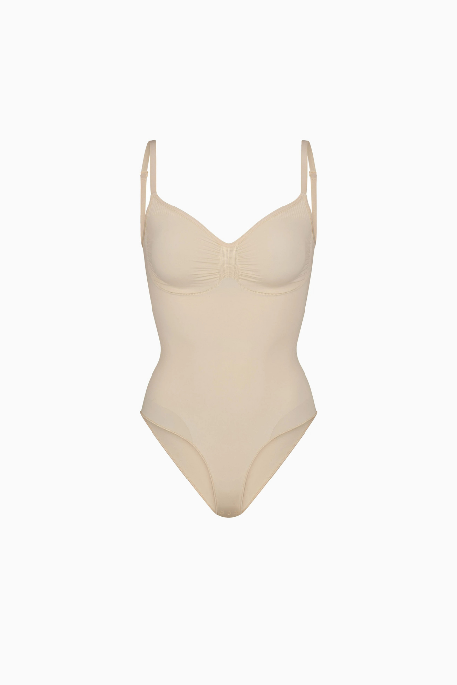 Seamless Sculpt Brief Bodysuit, Dikişsiz, Şekillendirici ve Konforlu Kadın Body