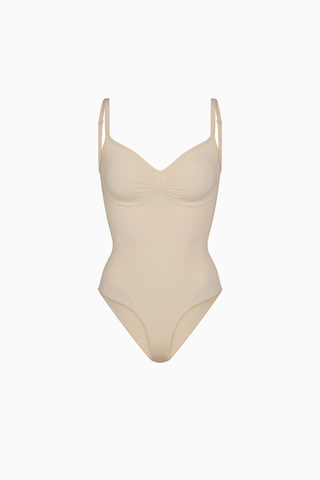 Seamless Sculpt Brief Bodysuit, Dikişsiz, Şekillendirici ve Konforlu Kadın Body
