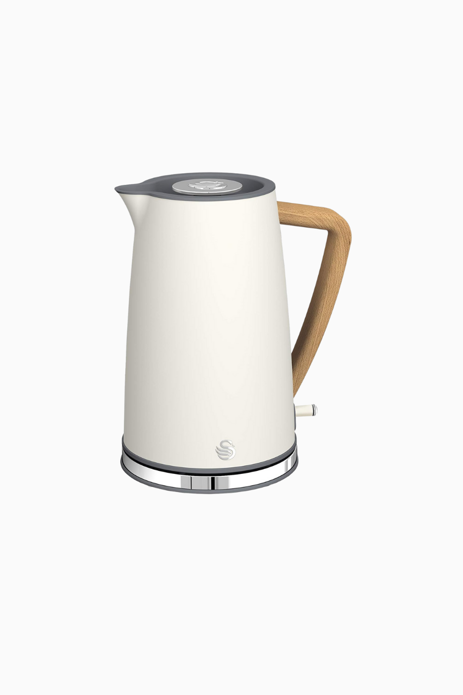 Nordic Ultra Hızlı Kablosuz Su Isıtıcısı 1,7 L, 2200 W, Ahşap Saplı, Otomatik Kapanma