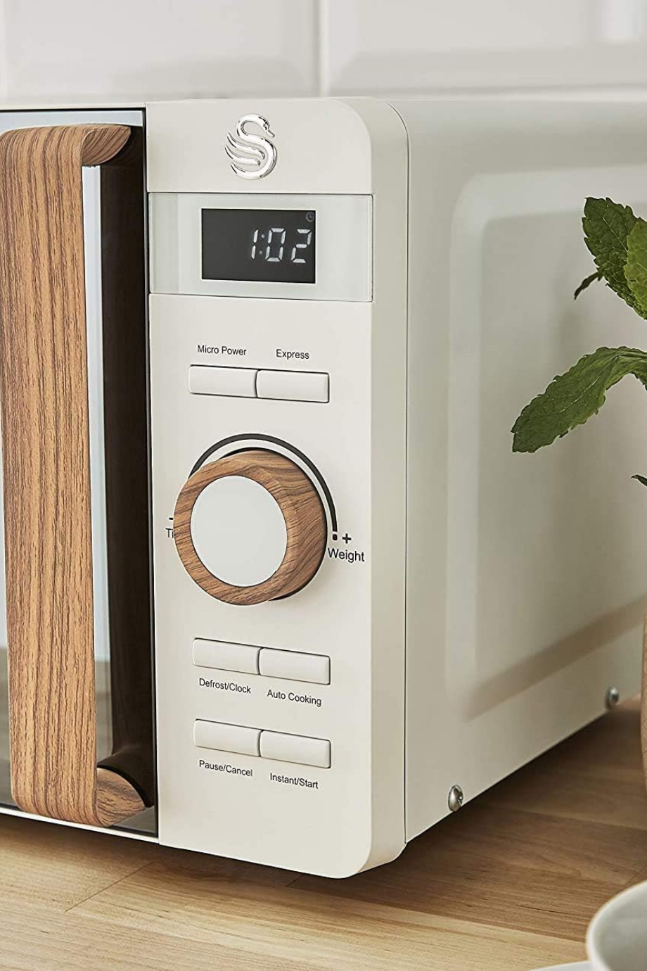 Nordic 20 L Dijital Mikrodalga Fırın, 6 Güç Kademesi, 800 W ve Buz Çözme Modu