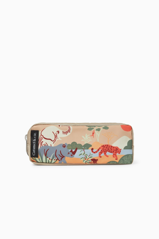 Safari Double Pencil Case, Çift Bölmeli Kalem Kutusu