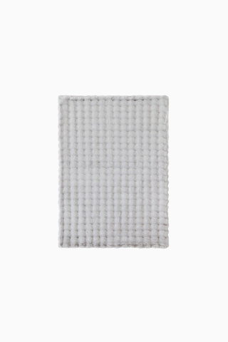 Farleigh Buzlu Mavi Suni Kürk Battaniye, Süper Yumuşak, Çift Taraflı, 127x178 cm