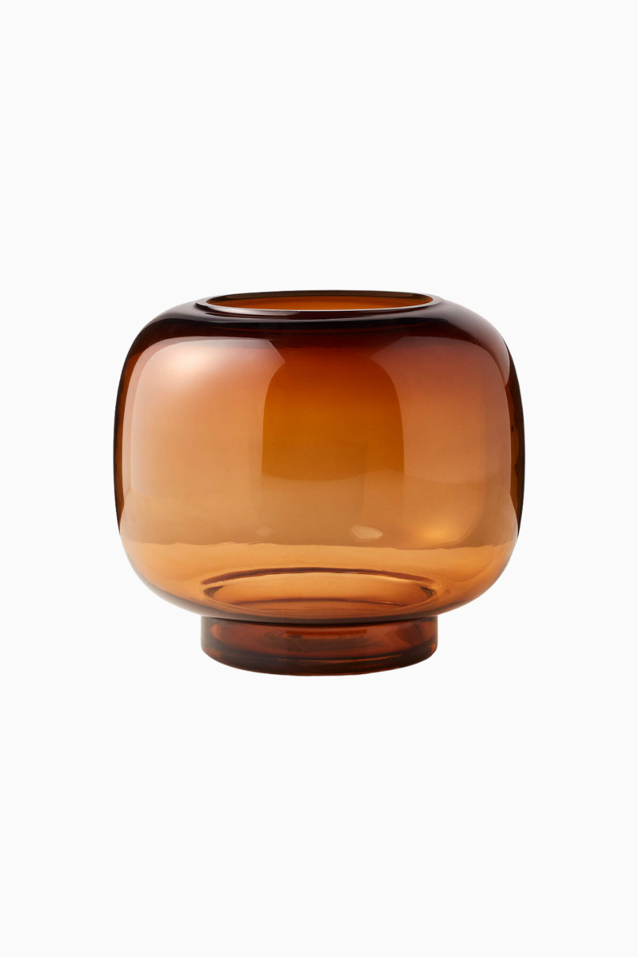 Füme Cam Mumluk Büyük, El Yapımı, Retro Stil, Çok Amaçlı Dekoratif