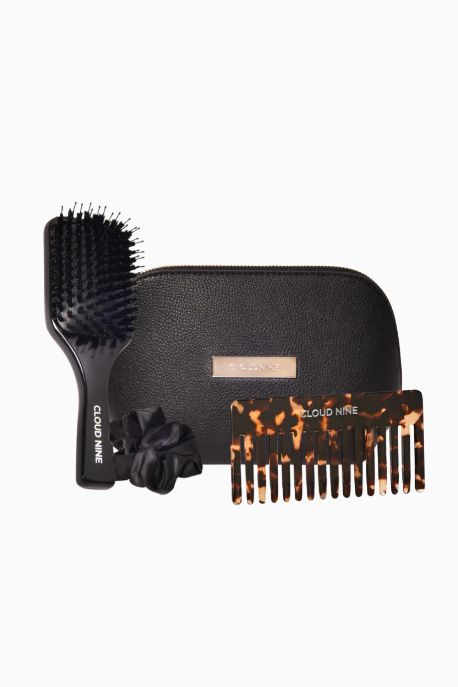 Styling Hediye Seti, Şık Çanta, Toka, Mini Fırça ve Doku Tarak