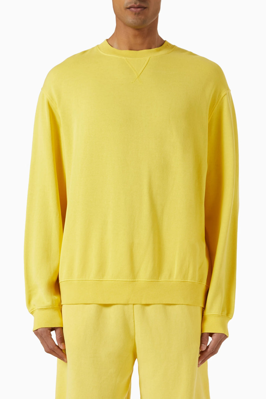 Daily Crew Sweatshirt, Pamuk-Kaşmir, Minimalist ve Lüks Tasarım