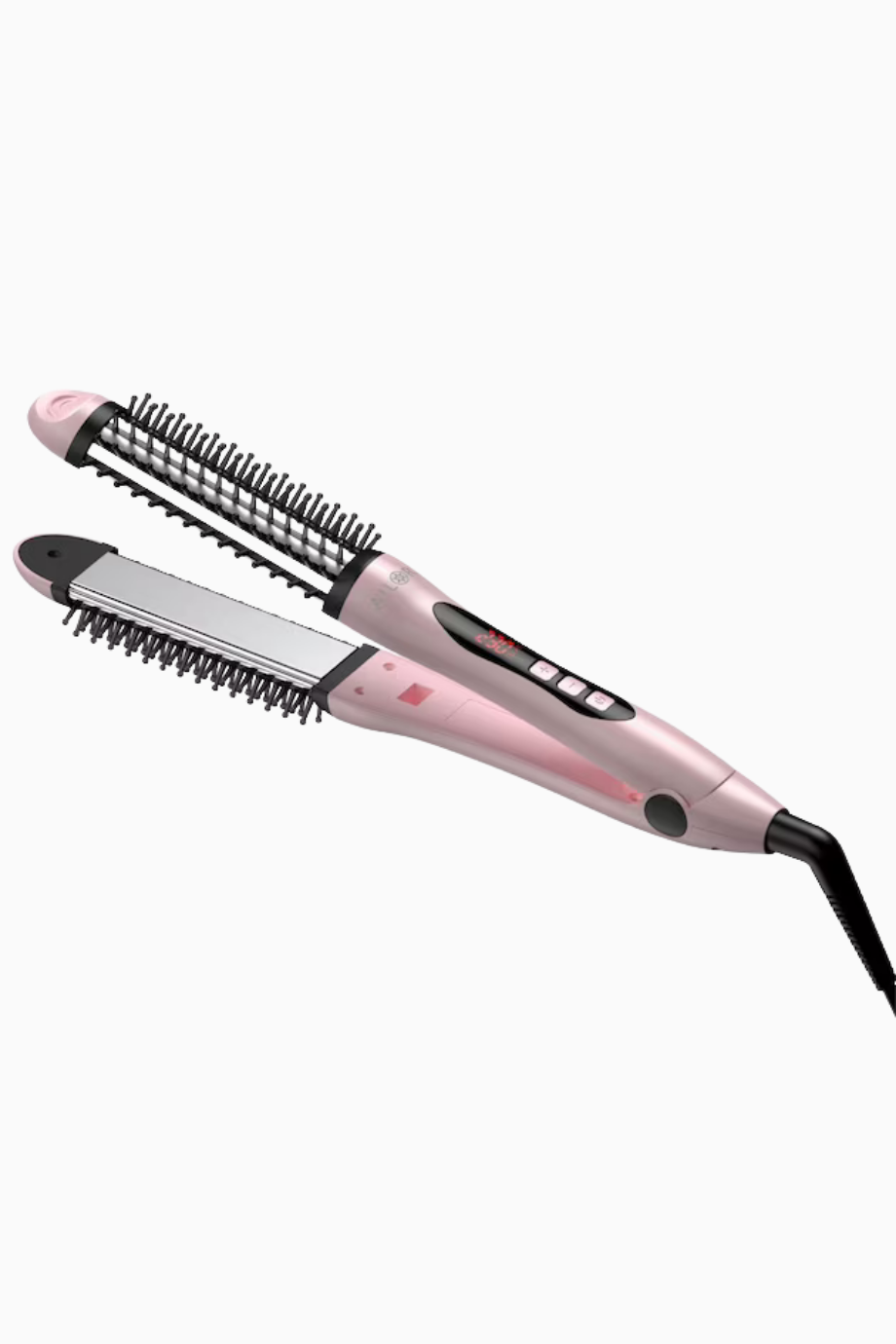 Satine 2'si 1 Arada Şekillendirici, Saç Düzleştirici, Maşa ve Fırça Özellikli