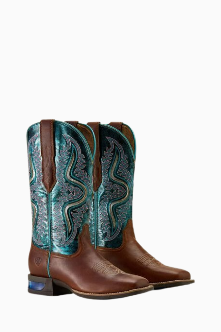 Round Up Kadın Western Bot, Dar Kesim, Tam Deri ve All Day Konfor