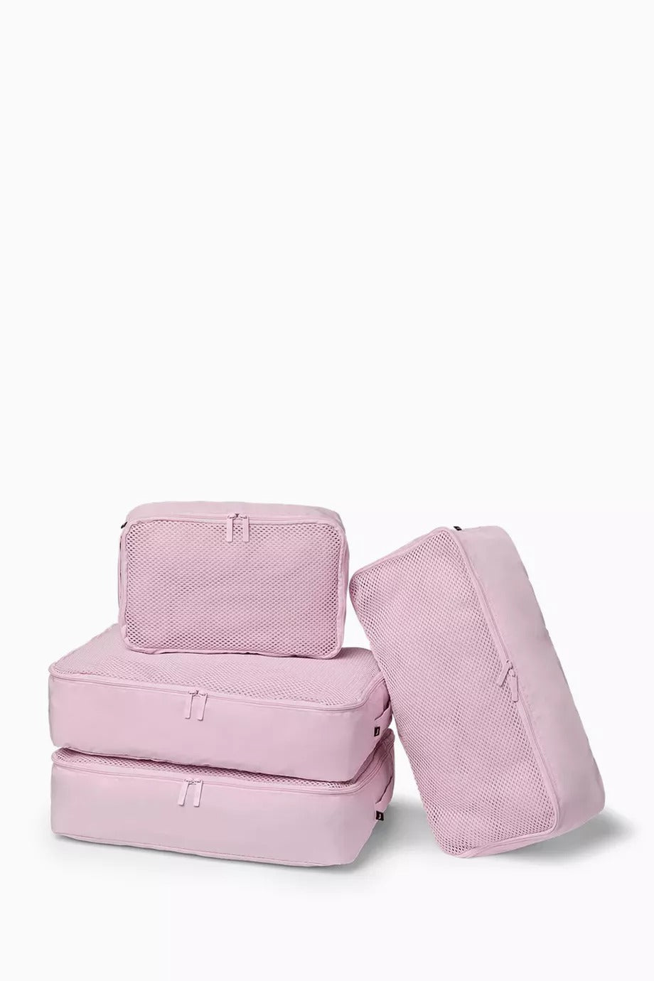 Blush Pembe 4’lü Valiz Düzenleyici Organizer Seti