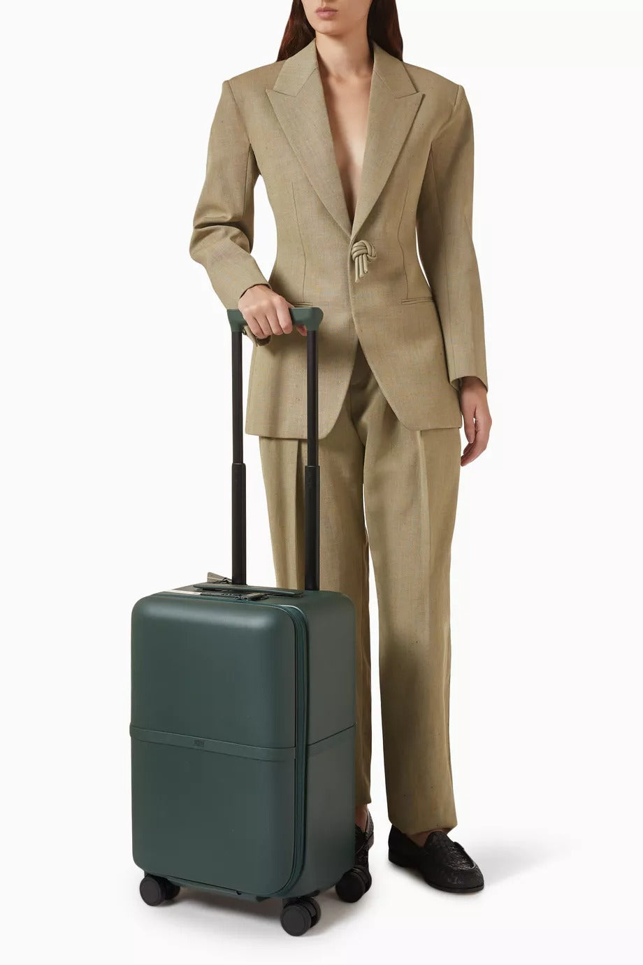 Capsule Carry On Pro Koyu Yeşil Kabin Boy Valiz