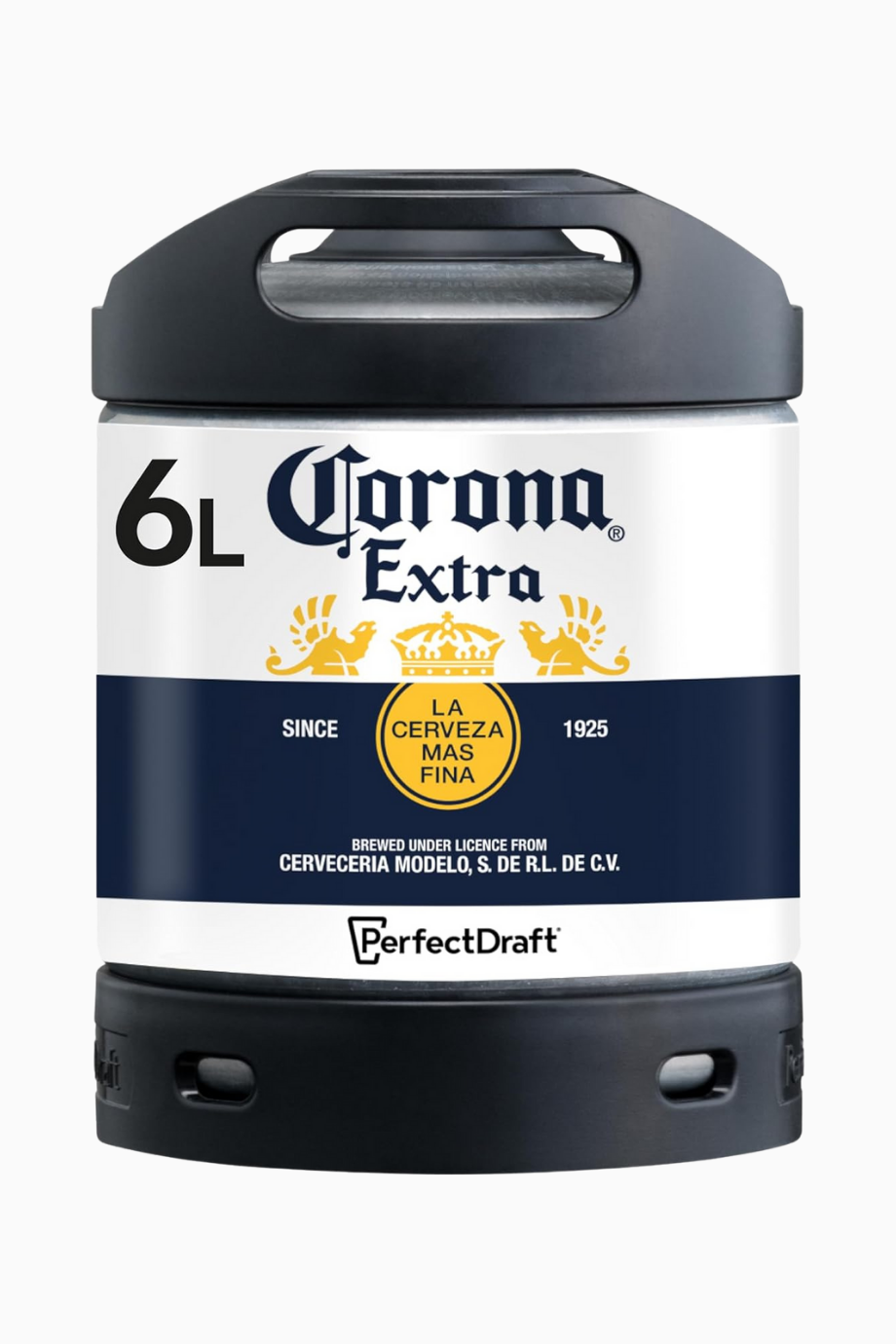 Corona Bira Fıçısı, 6L, Ev Musluklarına Uyumlu, %4,5 ABV