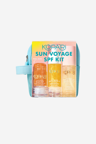 Sun Voyage SPF Kiti, Seyahat Boyu Güneş Koruyucular, Vegan ve Hafif Formül