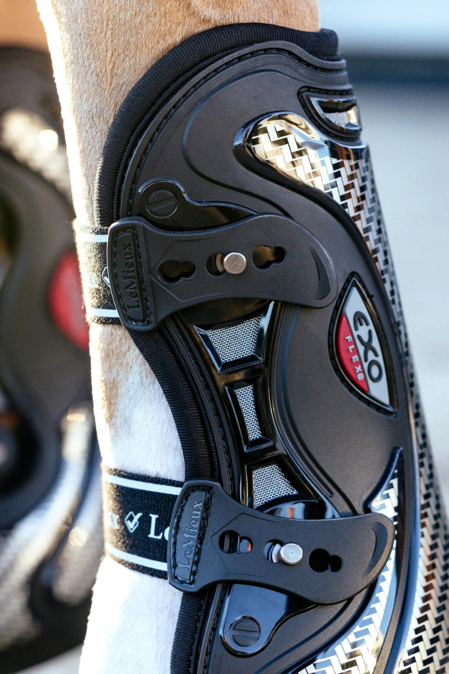 Exo Flex Karbon Darbe Korumalı At Tendon Tozlukları