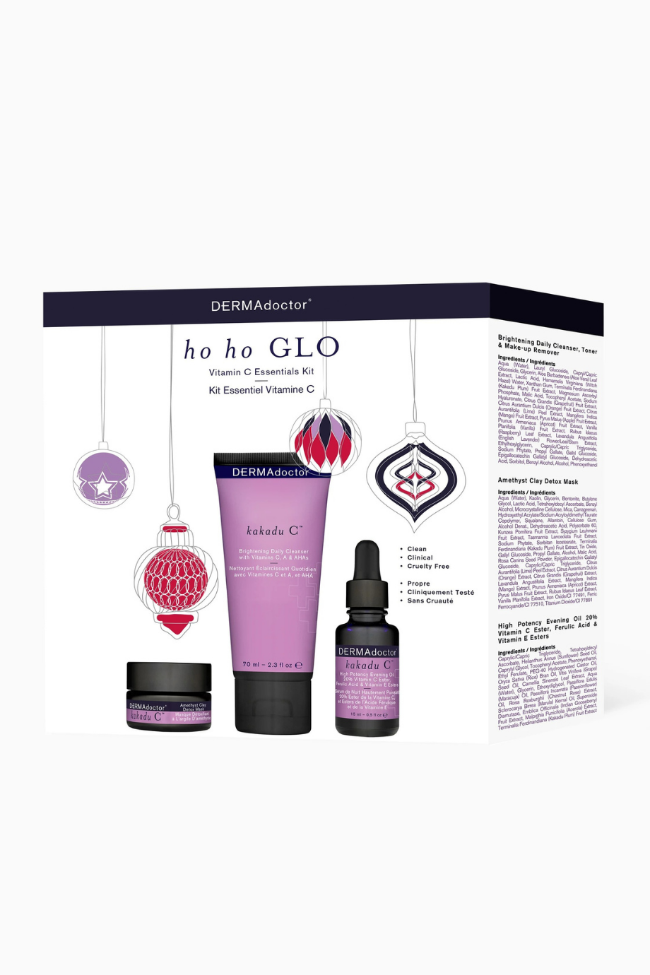 Kakadu C Ho Ho Glo Vitamin C Essentials Kit, Aydınlatıcı ve Antioksidan Cilt Bakımı