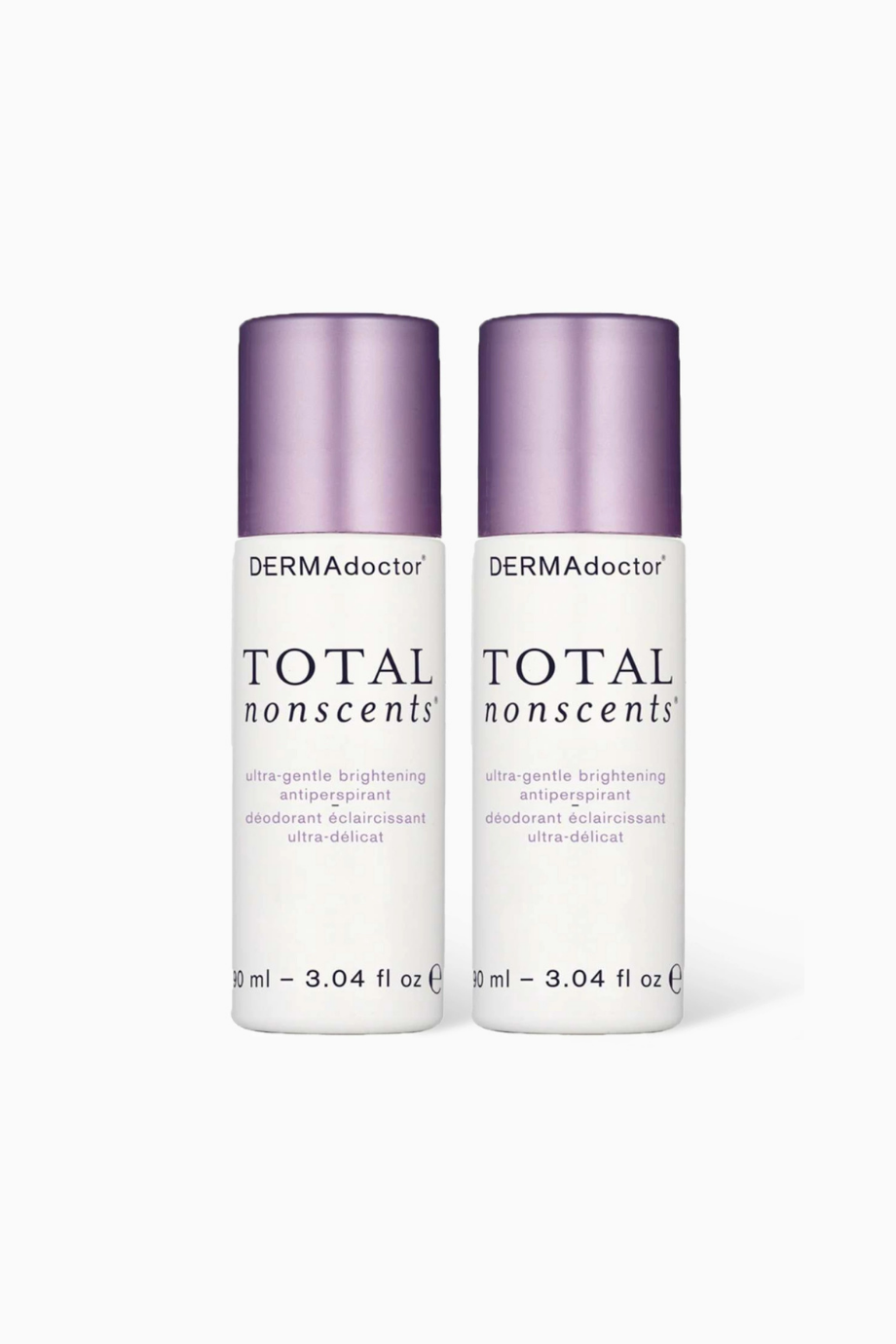 Total Nonscents Aydınlatıcı Ter Önleyici Değer Paketi 2x90 ml, Hassas Ciltler İçin