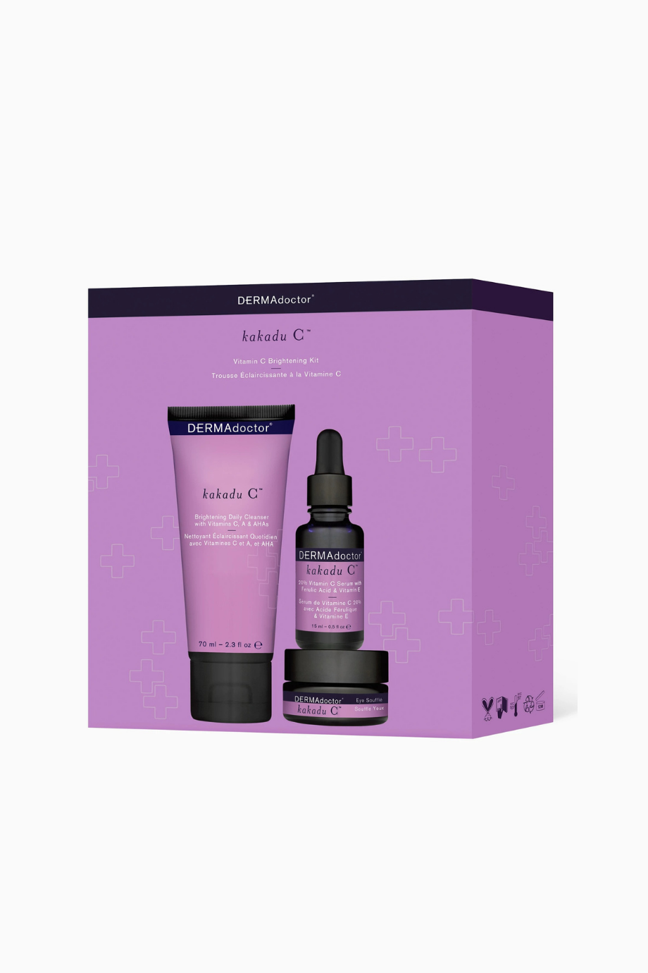 Kakadu C Vitamin C Aydınlatıcı ve Sıkılaştırıcı Başlangıç Seti, Temizleyici, Serum ve Göz Kremi