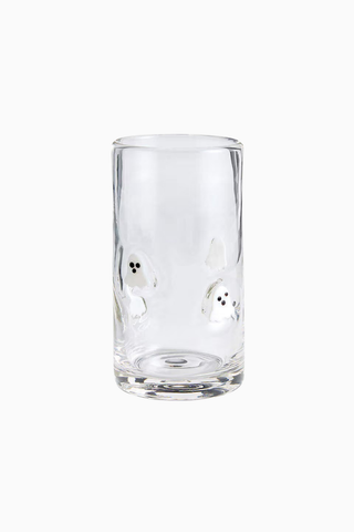 Cadılar Bayramı Ghost Highball Bardağı 15,5 Oz, El Üflemeli Cam