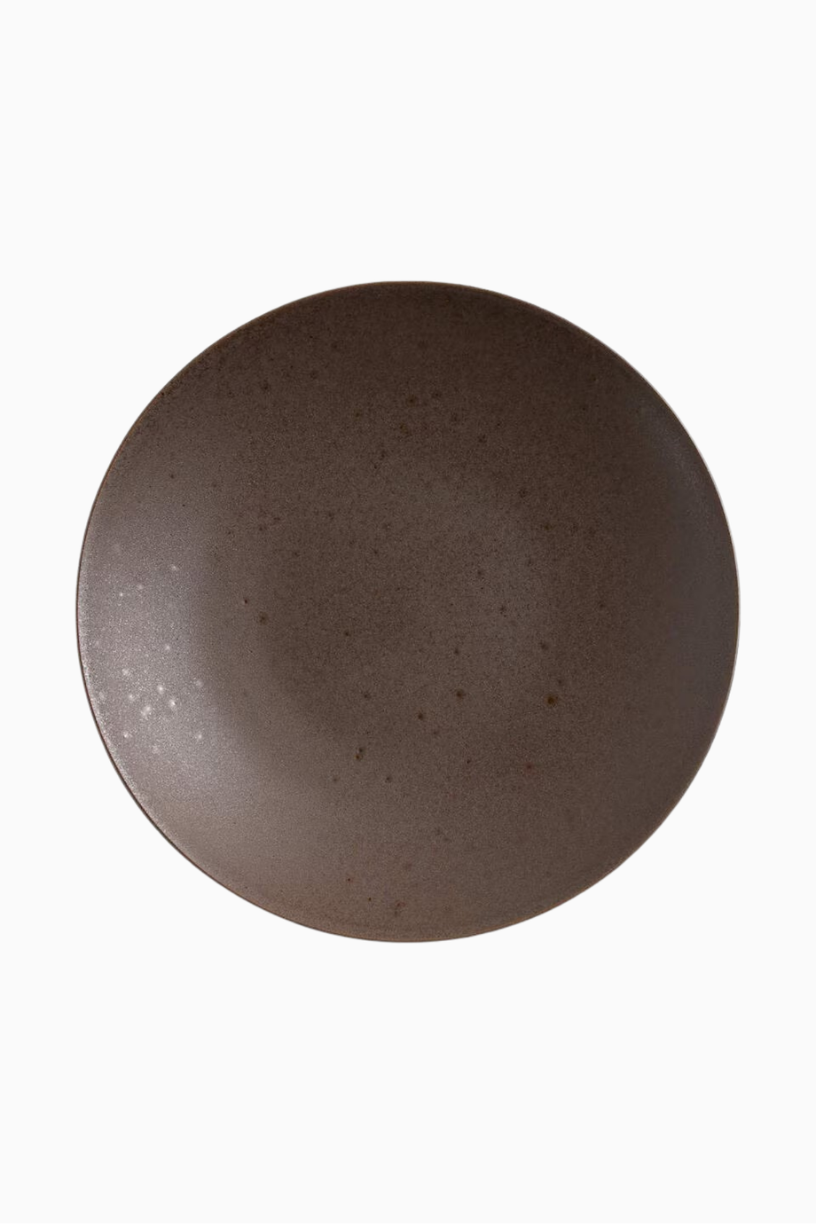 Craft Espresso Stoneware Coupe Yemek Tabağı, Şık ve Dayanıklı, Tekli