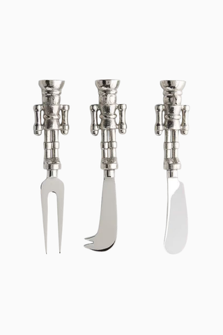 Fındıkkıran Peynir Bıçağı, 3'lü Set, Paslanmaz Çelik