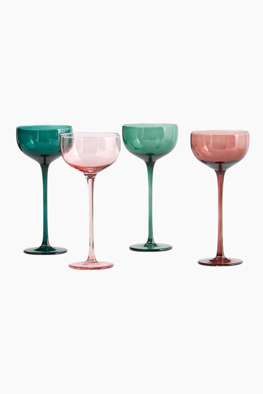 Holiday 6 Onsluk Aperatif Bardakları, 4'lü Set El Üfleme Cam